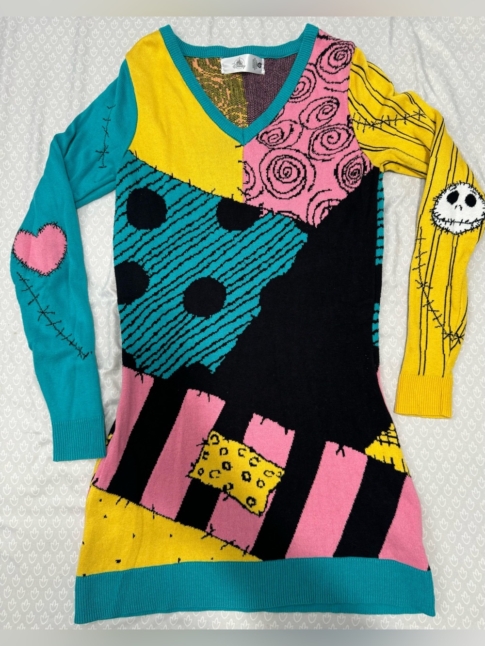 The Nightmare before christmas multicolored sally sweater dress